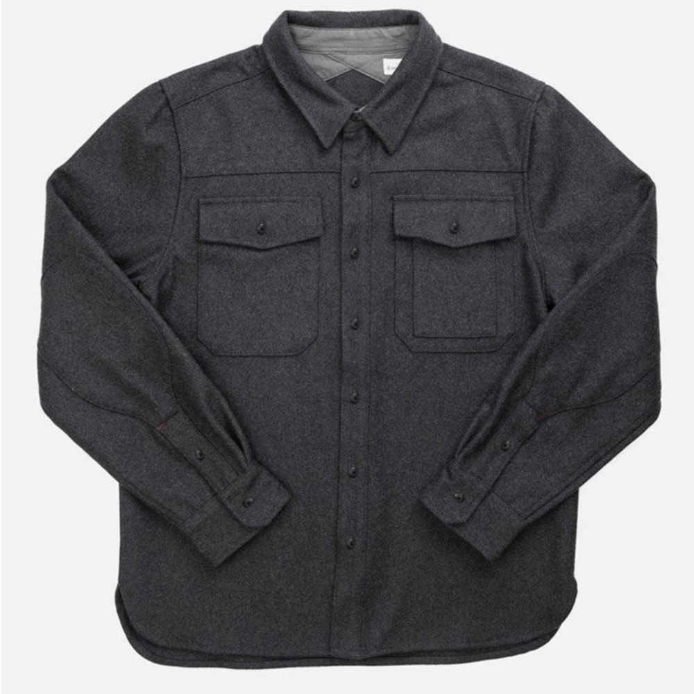 NWOT Bridge & Burn Fielding Wool Camp Shirt XXL